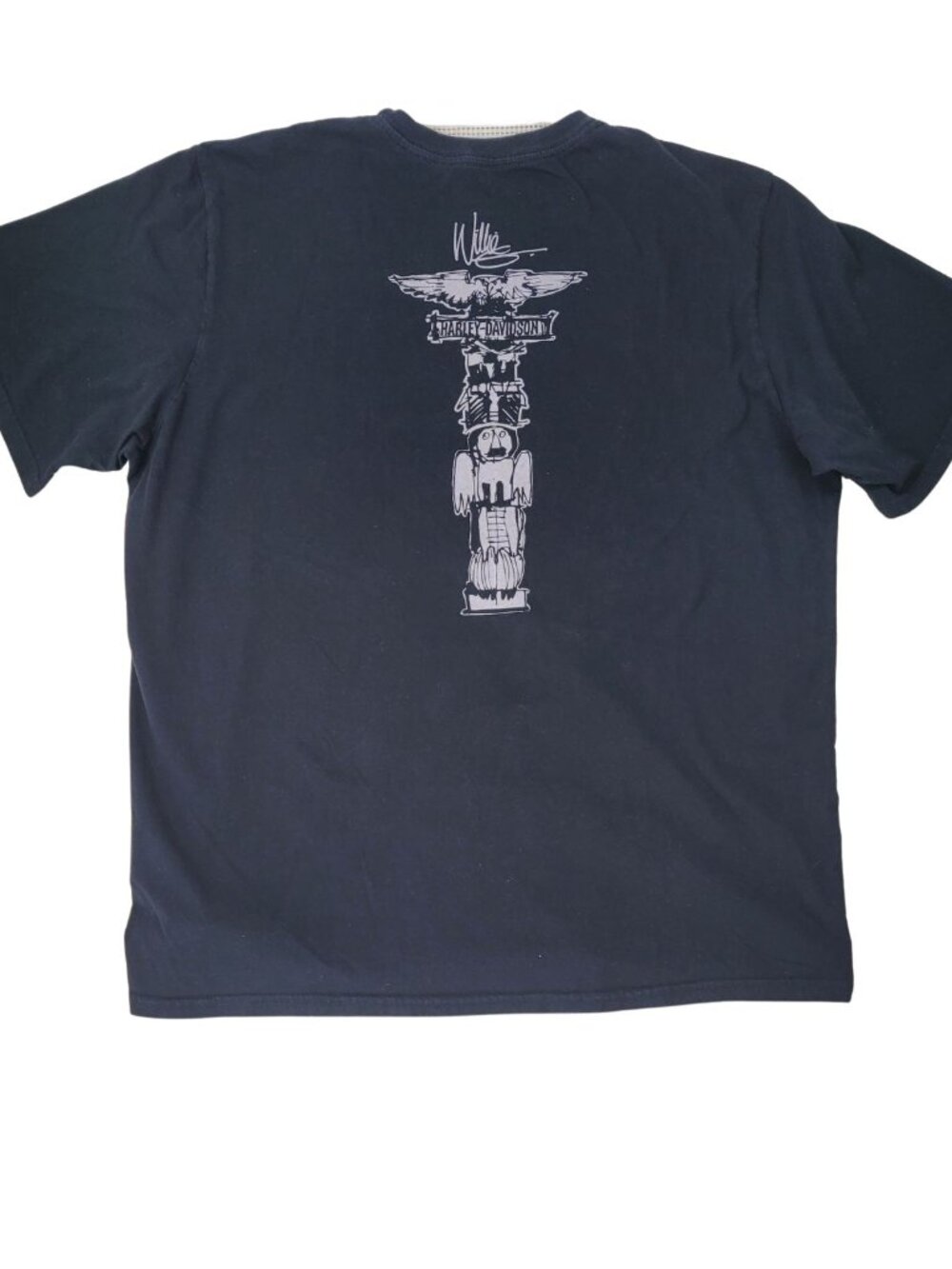 Harley‑Davidson Willie G Heritage Totem Graphic Shirt XL | USA Made | 2017 Tee